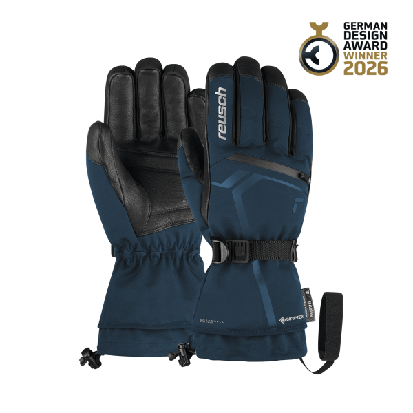 Reusch Down Spirit GORE-TEX® 6101355 4523 black blue 1